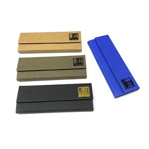 China CongFung Kraft Paper Sunglasses Soft Case Magnetic Packaging Bags Case wholesale