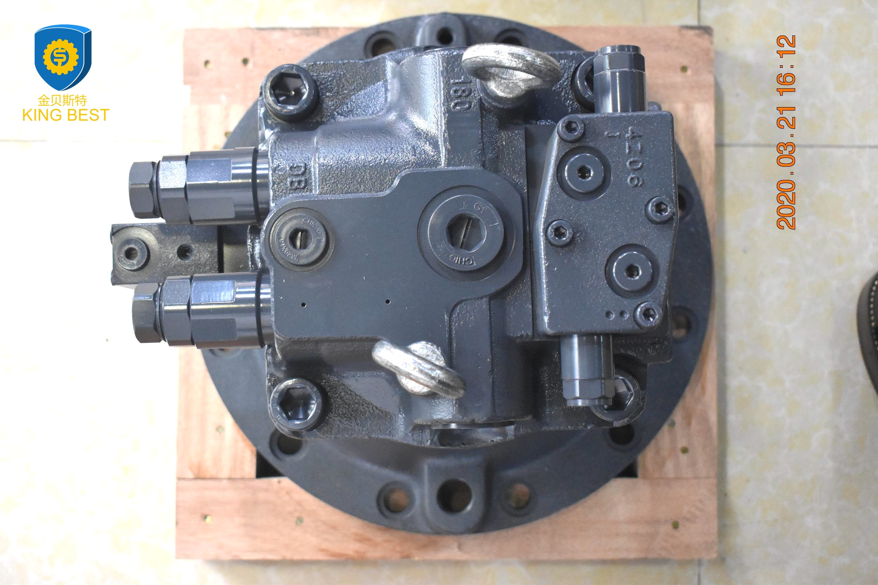 Construction Excavator HD1430 Hydraulic Swing Motor Replacement
