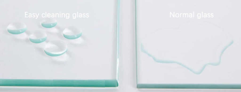 Elegant Design Tempered Glass Shower Screen for Bathroom Living Room Fixed Shower Door