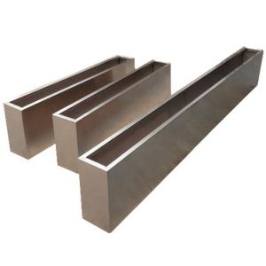China 40cm Customized Outdoor Stainless Steel Trough Planter wholesale