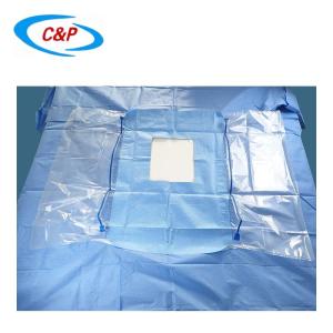 China Customized Disposable Laparoscopy Drapes Fenestrated Surgical Drape wholesale