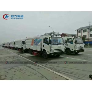 JMC 4 Brushes 8cbm Stainless Steel Road Cleaning Vehicle