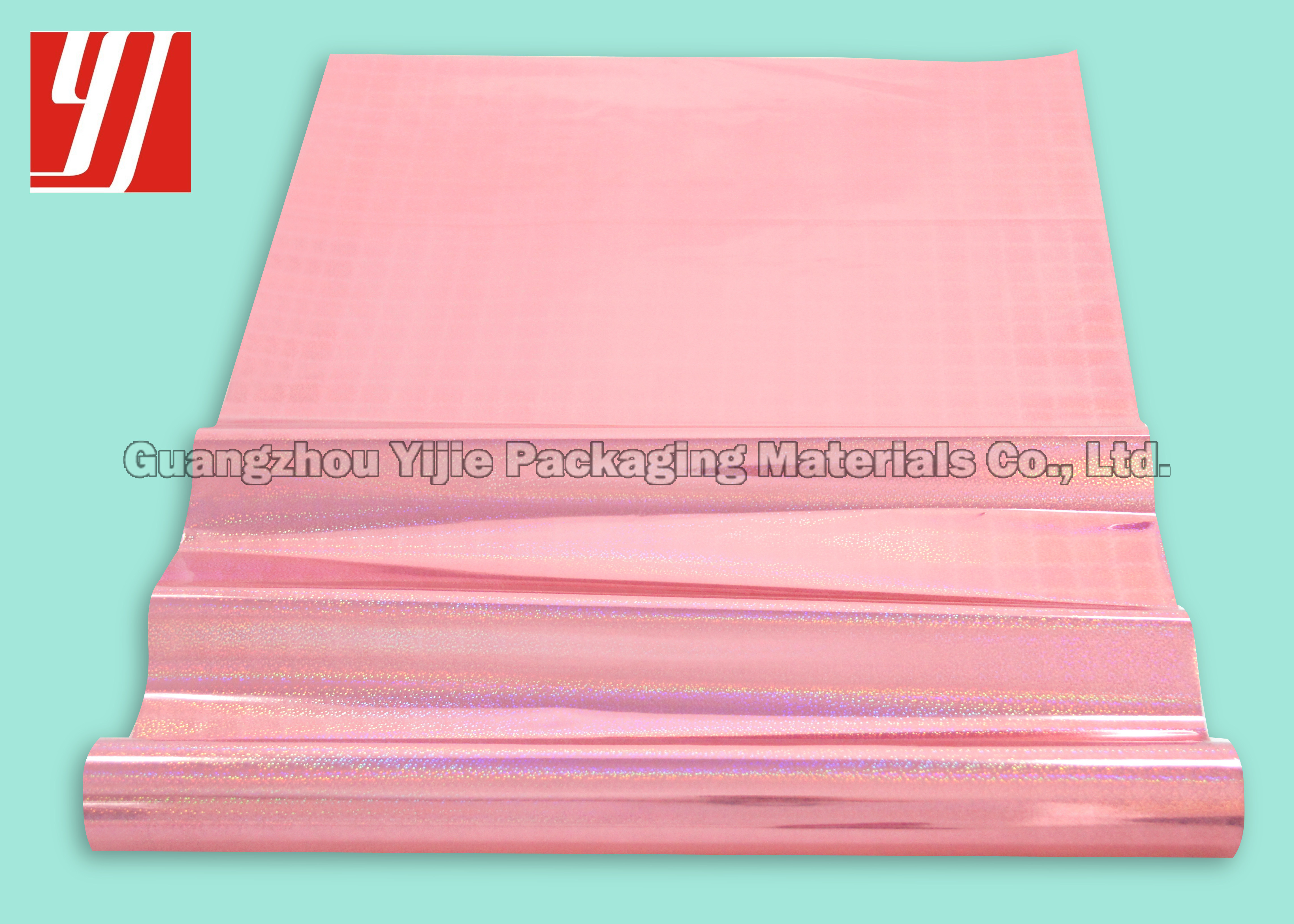 Pink Dot Holographic Hot Stamping Foil For Personal Care Publishing Wine Boxes