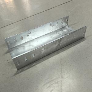 China Steel Thickness 0.8Mm -3.0Mm Wireway Cable Tray / Metallic Perforated Cable Tray 3m Length wholesale