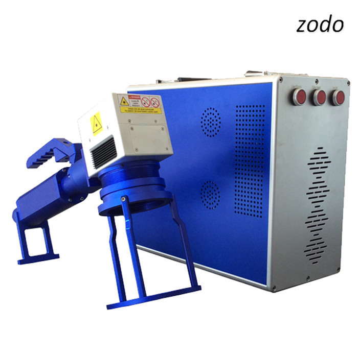 20W 30W Handheld portable fiber laser metal marking machine used for aluminum gold silver brass engraving