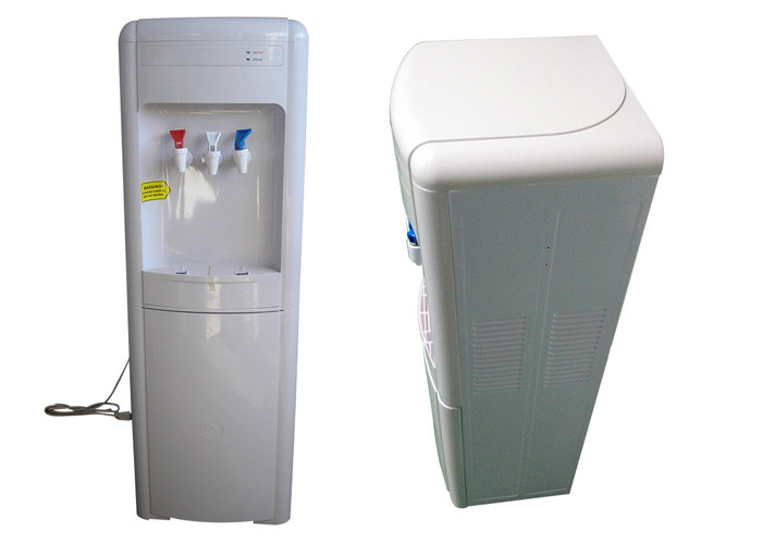 Three Taps Hot Warm Cold Water Dispenser Free Standing Water Dispenser Complete Plastic ABS Case
