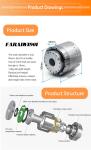 Faradyi High-quality High Torque Small Size Harmonic Motor Straight Reducer Gear