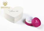 Heart Shape Gift Box Packaging / Small Paper Jewelry Box Custom Made