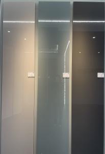 China LG PET E0 Laminated High Gloss MDF Panels For Cabinet Doors wholesale