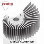 Excellent thermal conductance aluminum extrusion profile for heat sink
