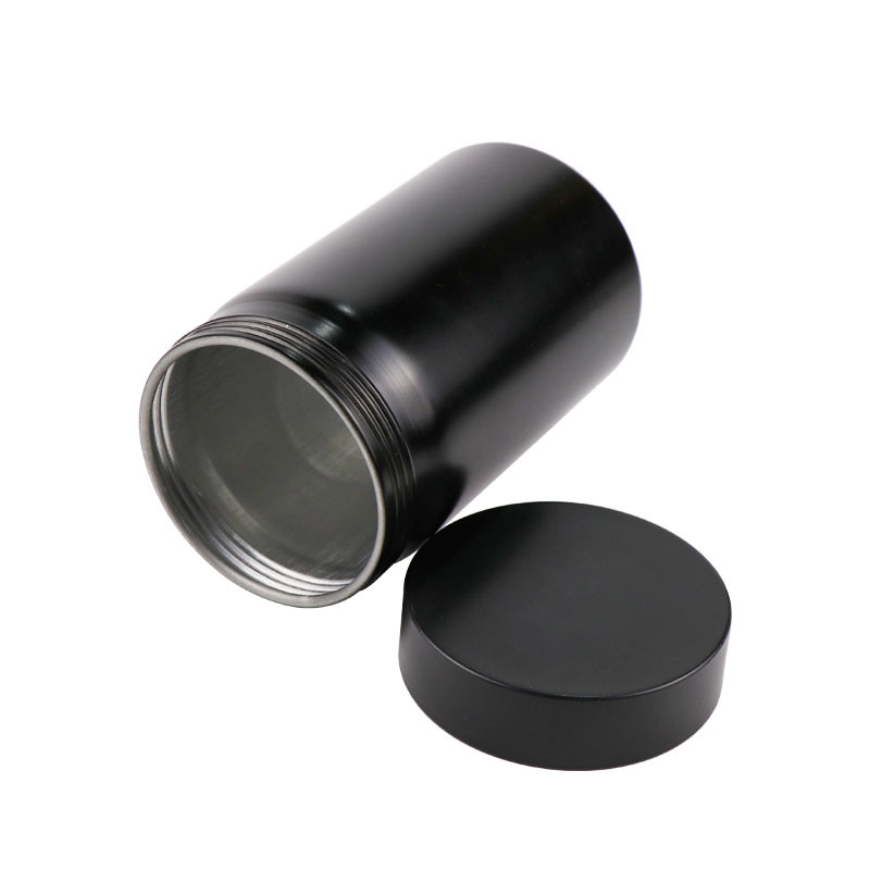 Compact Salves Aluminum Canisters 50ml Aluminium Lip Balm Pots