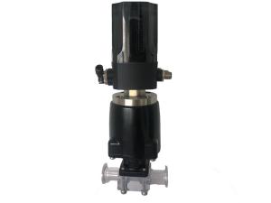 China Clamp Connection Double Acting DN80 Pneumatic Diaphragm Valve wholesale