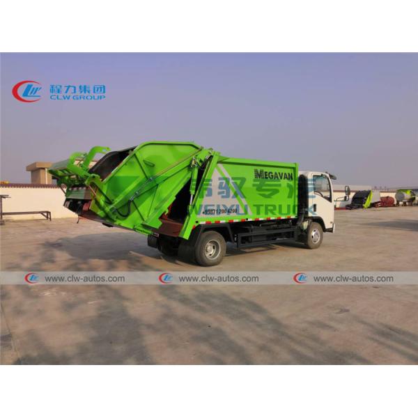 ISUZU 700P 4X2 6CBM Rear Loader Compressed Garbage Truck