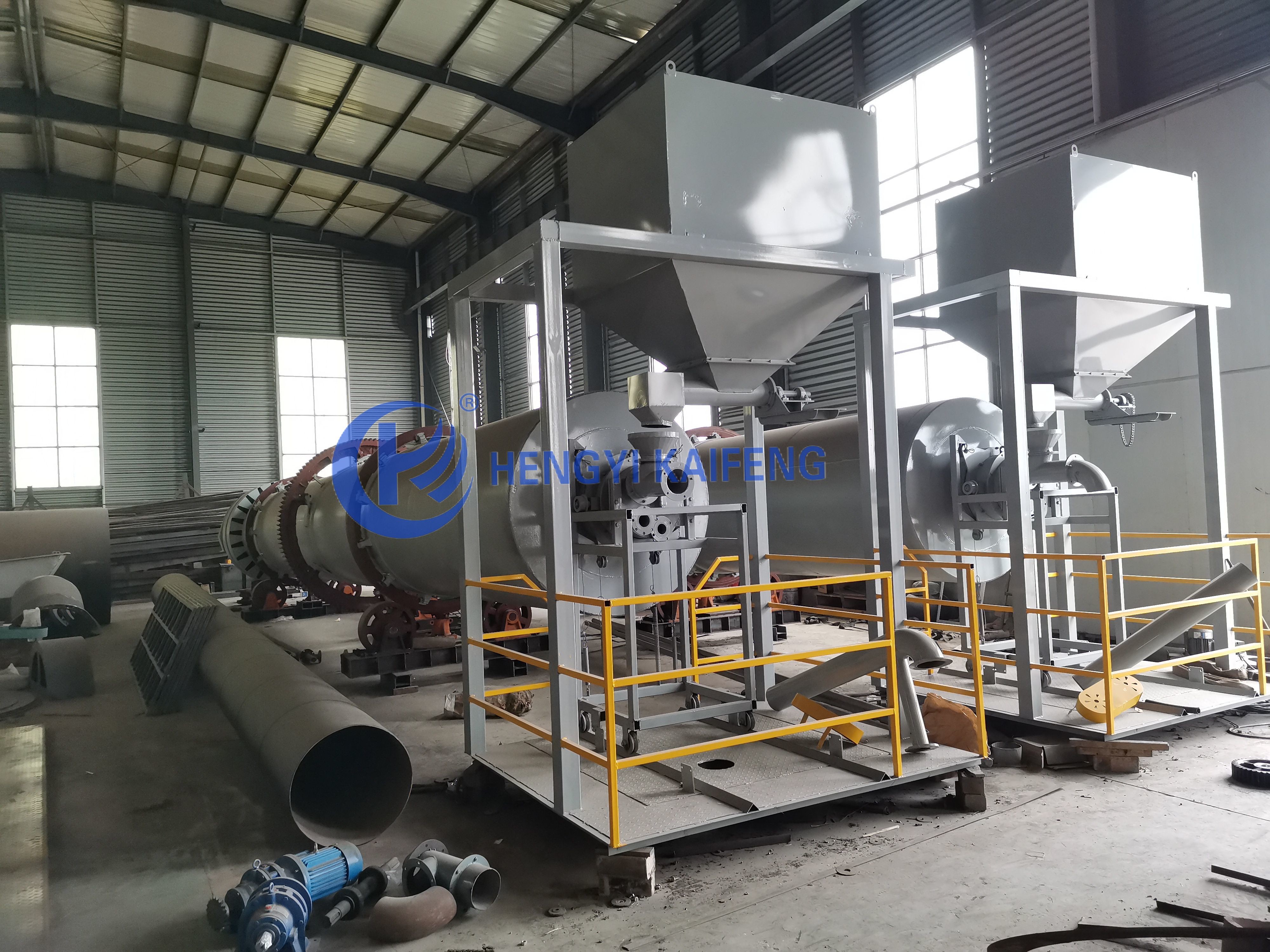 380V Carbon Activation Kiln Customized With Physical Cooling