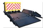 3480*2700*1300mm 1800KG Vehicle Security Barriers
