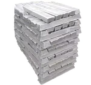 China Metallurgy Industry A7 Aluminum Ingots With 99.9% Purity And Chemical Composition Al99.7 wholesale