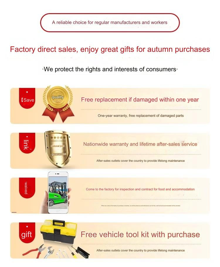 Pneumatic Tire Compact 1.5 Ton Electric Forklift Company With Hydraulic Electromagnetic Brake