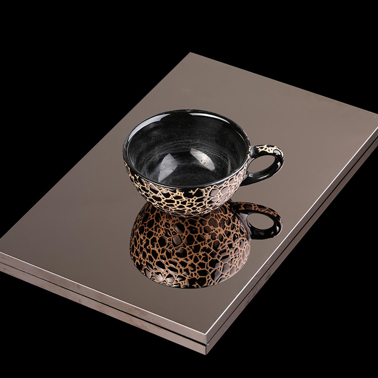 Custom Size Coloured Mirror Stainless Steel Plate 0.3mm 309S 310S 904L 201 304 316