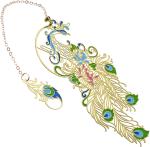 Engraved Metal Gold Plated Bookmark Polished Custom Brass Bookmarks