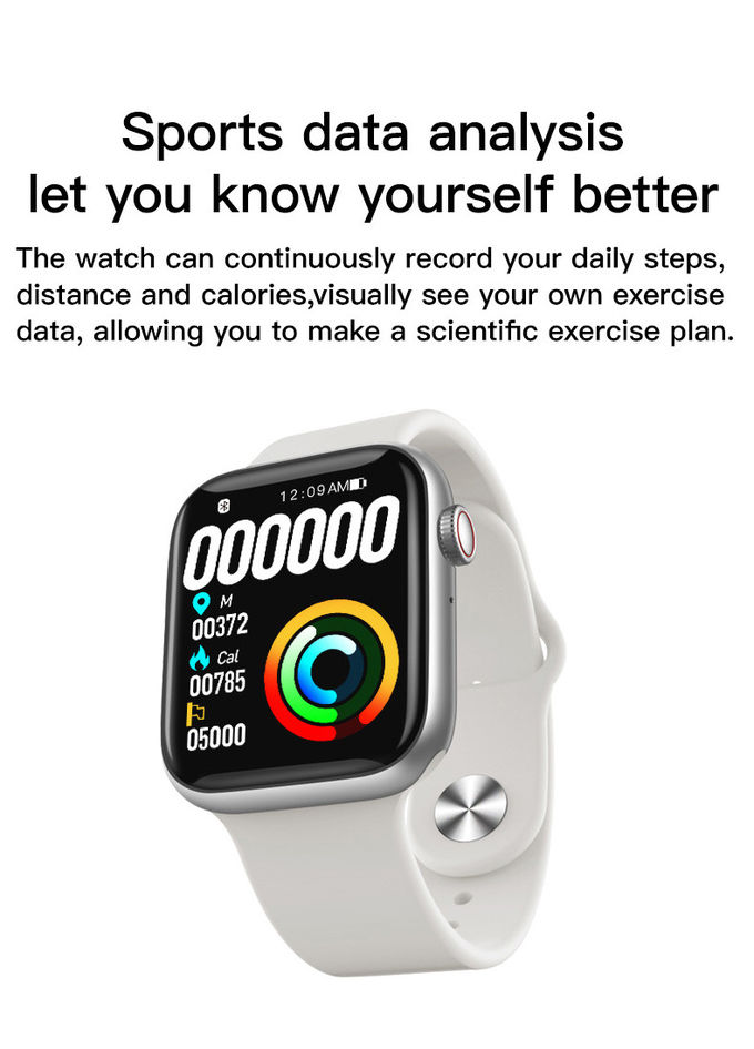 IWO 12 Smart Watch T500+Plus Bluetooth Call Music Smartwatch Fitness Tracker Heart Rate Monitor Wearable Devices Clocks
