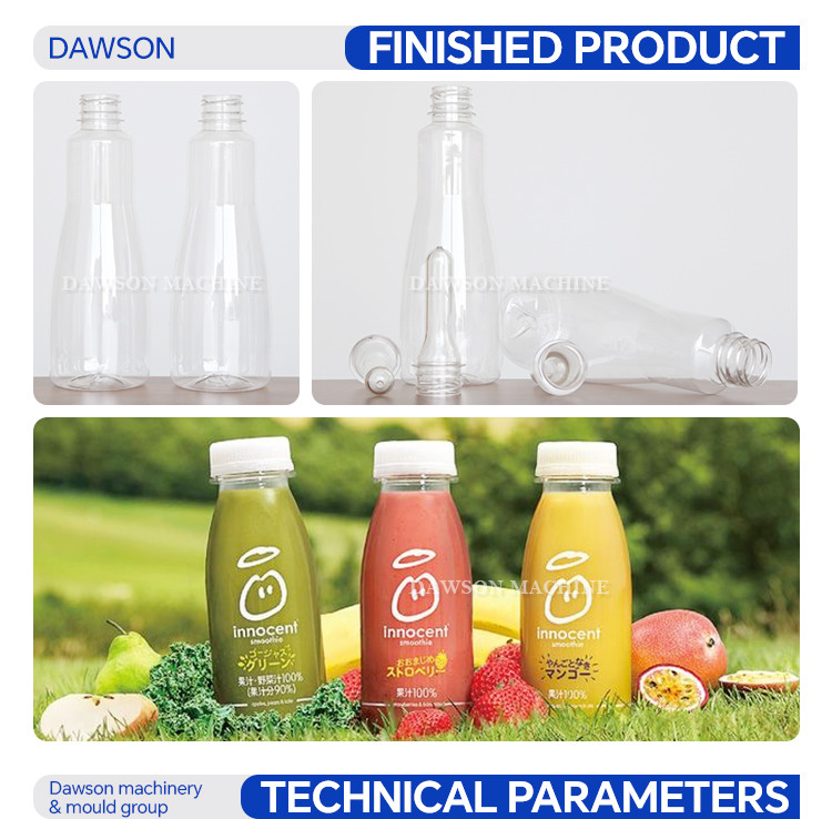 5500BPH Fruit Juice Bottle Making Bottle Blowing Molding Machine