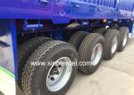 LML9400TPB Fence Semi Trailer 4 Axles Bulk Cargo Semi Trailer