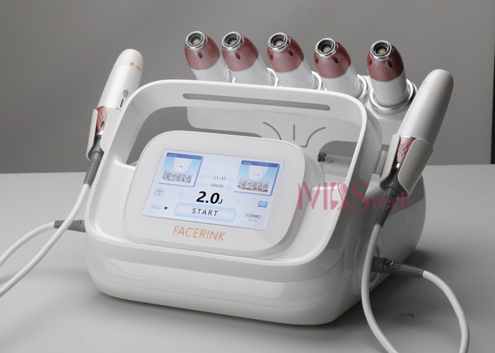 Anti Wrinkle Tightening HIFU Facial Machine 500W 7Mhz