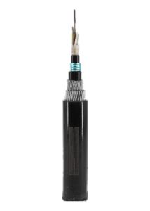 China 1310nm Gel Filled Fiber Optic Cable , GYTA333 24 Strand Fiber Optic Cable wholesale