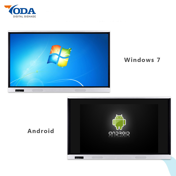 Bezel 350cd/m2 TFT LCD Interactive Touch Screen