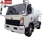 Professional 3CBM Concrete Mixer Truck 4*2 Feed Concrete Mixer Trucks For