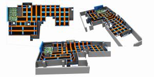 China 572M2 China Super Mall Gymnastic Trampoline Park /Amusement Trampoline for Commercial wholesale