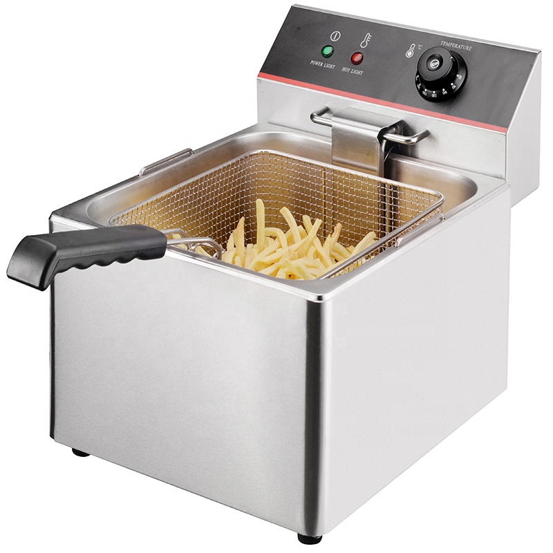 Non Stick Gas Deep Fryers for Commercial Hotel Industrial Frying Machine After Service