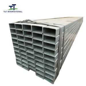 China Accurate Galvanized Rectangular Tubing Non Deformation Industrial Grade wholesale