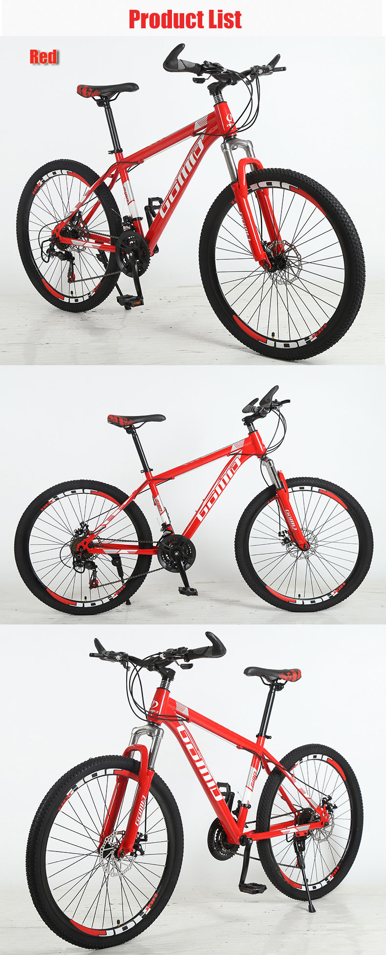 29 inch Velo Cycle MTB Bicycle Steel Frame 24 Speed Customizable Mountain Bike