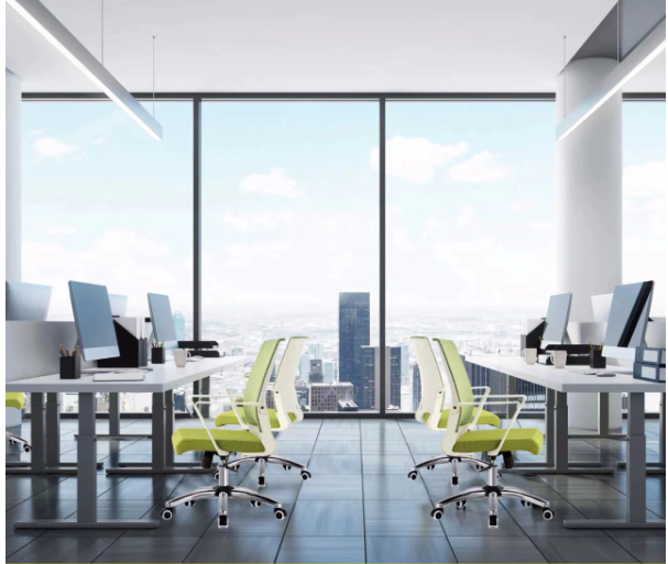 Customized Colors Ergonomic Mesh Office Chair with Height Adjustable Full Backrest