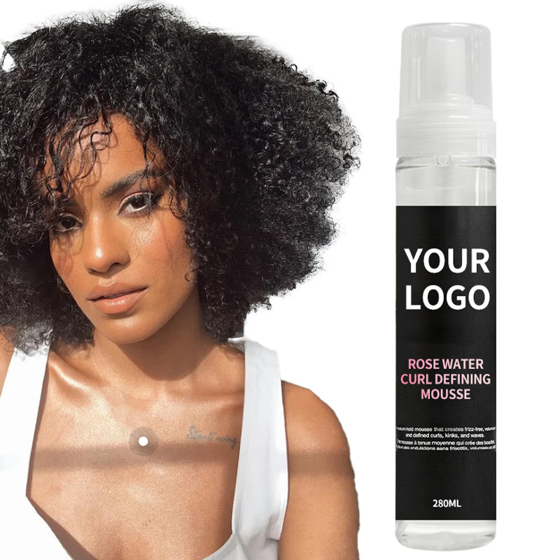 Braid Mousse Organic Shine Moisturizing Hair Mousse Styling Foam Braiding Gel Extra Hold Foam For Braids