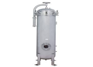 China Sanitary 316 Stainless Steel Bag Filter Housing For Water Filtration wholesale