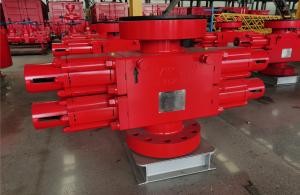 China Manual Double Ram BOP Pressure 5000PSI 7-1/16&quot; Oilfield Drilling Blowout Preventer wholesale