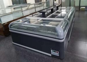 China Sliding Low-E Glass Door (Front- Back) Supermarket Display Freezer wholesale