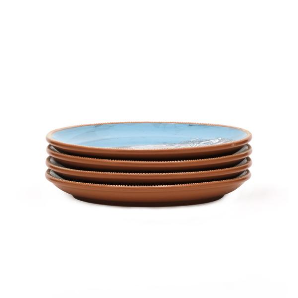 Animal Zebra Tiger Printing Stoneware Plate For Kids Heath Ceramics Dinner Plates