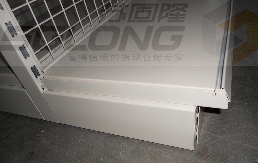 Light Duty Convenience Store Wire Mesh Shelves Tegometal Gondola Double Sided