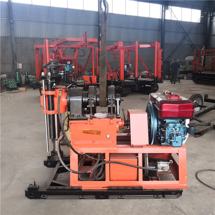 200 Meters Rotary Hydraulic Chuck Geological Drilling Rig