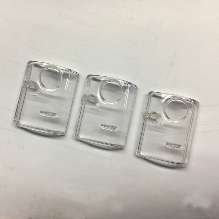 Custom Clear 3D Printing Prototype CNC Machining Plastic Parts PMMA Acrylic