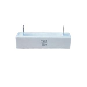 China 10W-50W Ceramic Cement Power Resistor 100PPM RoHS Compliant wholesale