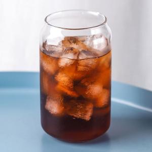 China 350ml 500ml Glass Drink Tumbler Cup Juice Beer Can Cola wholesale