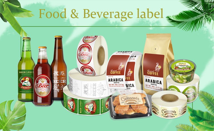 Waterproof Adhesive Vinyl Wine Bottle Neck Label Sticker Hologram Beer Bottle Neck Labels