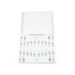 Class II Dental Orthodontic Bracket Monocrystalline Sapphire Instrument Self