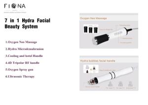 China Multifunctional Hydra Dermabrasion Water Jet Peel Facial Beauty Machine for Spa 7 IN 1 wholesale