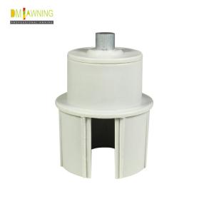 China Curtain Tube Stopper Made Of Nylon, Plug For Zip Roller Blinds，Awning accessories wholesale