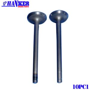 China Stainless Steel Inlet Isuzu Exhaust Valve For Industrial 10PC1 wholesale
